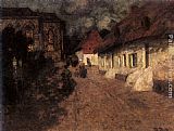 Midnight Paintings - Midnight Mass by Fritz Thaulow